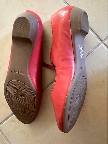 Nine West Ninewest pembe babet