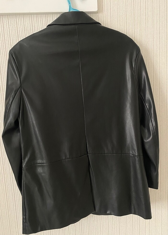 Bershka Deri Blazer Ceket - Görsel 2