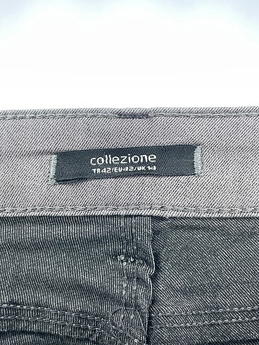 42 Beden gri Renk Collezione Kumaş Pantolon %70 İndirimli.