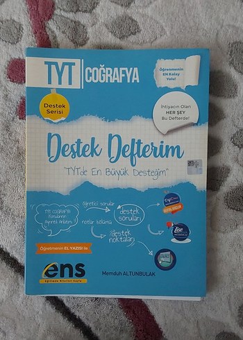 TYT Coğrafya Destek Defterim - Memduh Altunbulak