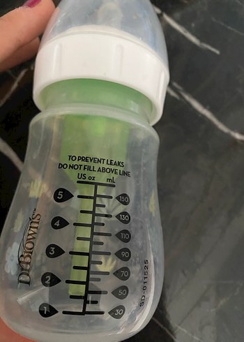 Yeşil Bebek Biberonu, Sevimli Desenli - Görsel 2