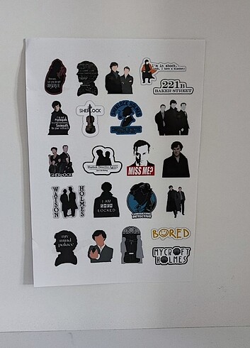 Sherlock Holmes Sticker 