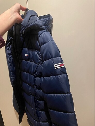xs Beden lacivert Renk Şişme kadın mont