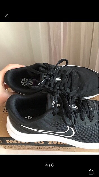 37,5 Beden siyah Renk NİKE sneakers spor ayakkabısı koşu ayakkabısı