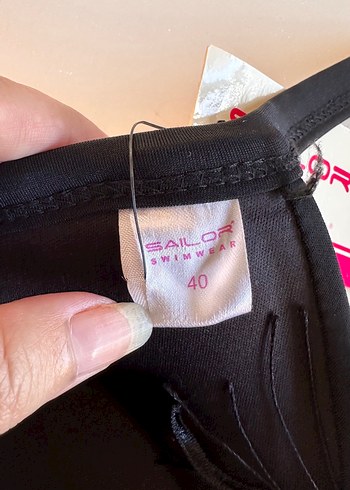 Pierre Cardin Boncuk süslemeli püsküllü bikini