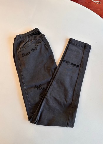 Calzedonia işlemeli kot tayt
