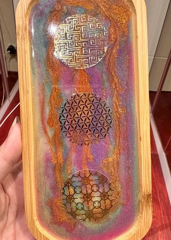 Bambu takı tepsisi
