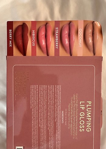 ELLE Kırmızı Pastel Dolgunlaştırıcı Dudak Parlatıcısı Seti - Görsel 2