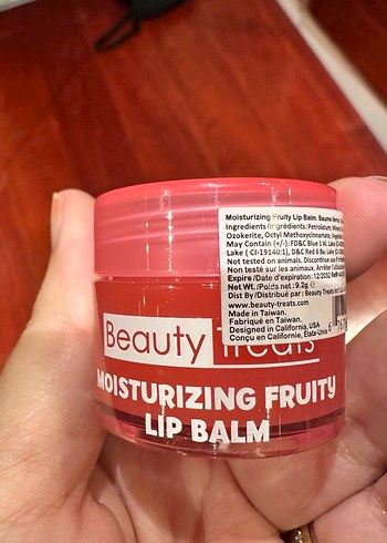 Renkli Ahududu Aromalı Dudak Balmı - Görsel 3