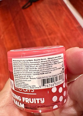 Renkli Ahududu Aromalı Dudak Balmı - Görsel 4