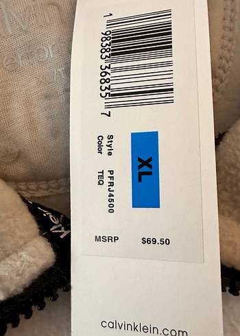 Calvin Klein Polar Üst - Bej - Görsel 7