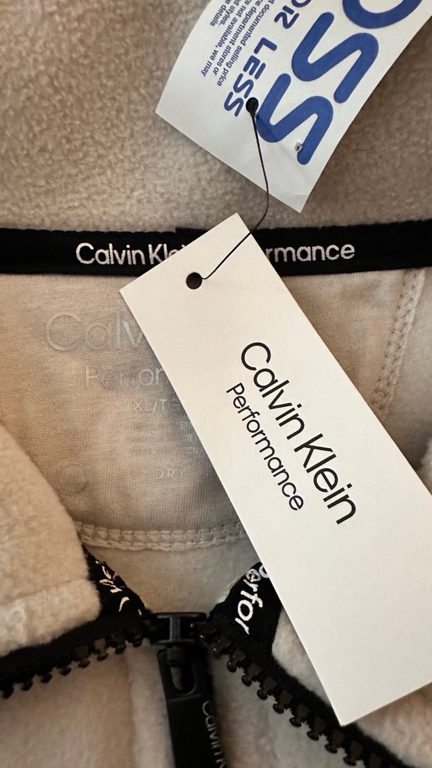 Calvin Klein Polar Üst - Bej - Görsel 3