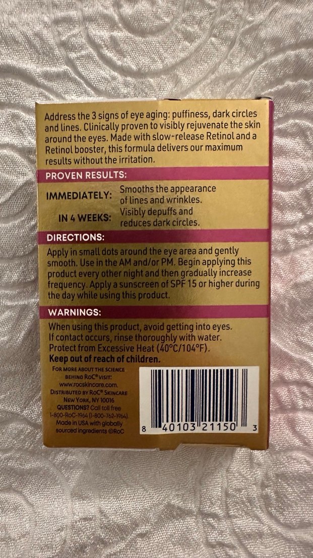 RoC Retinol Correxion Göz Kremi 7,4 ml - Görsel 2