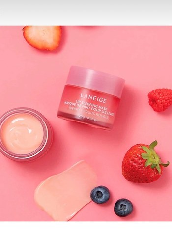 Laneige Lip Sleeping Mask (berry) - Dudak Için Gece Maskesi - Görsel 6