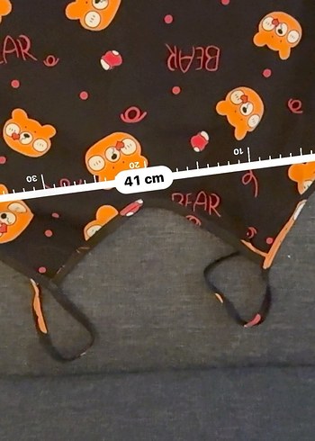 Ayı Desenli Kısa Kadın Pijama Takımı - Görsel 3