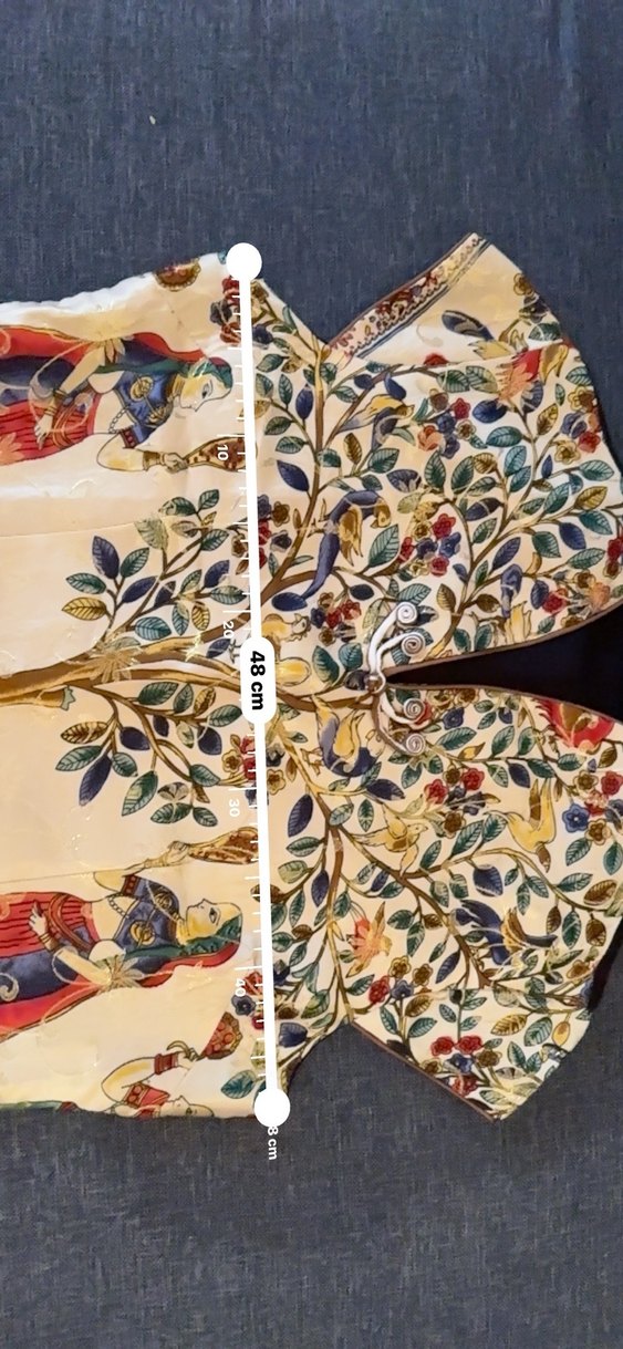 Çin ipeği simli tasarım bluz - Görsel 3