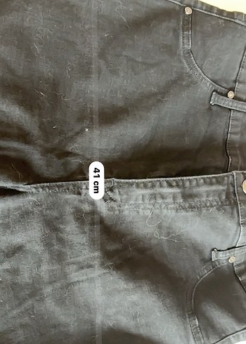 Red Apple Siyah Kadın Denim Jeans - Görsel 8