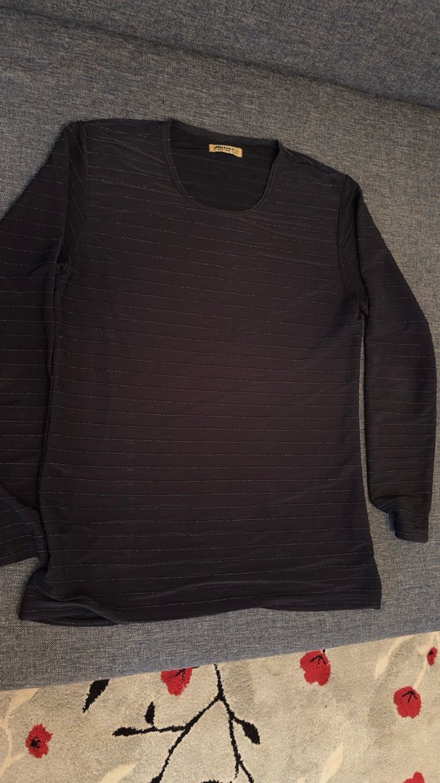 Sim detaylı ince bluz - Görsel 3