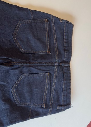 Lacivert Kadın Kot Pantolon - Görsel 3