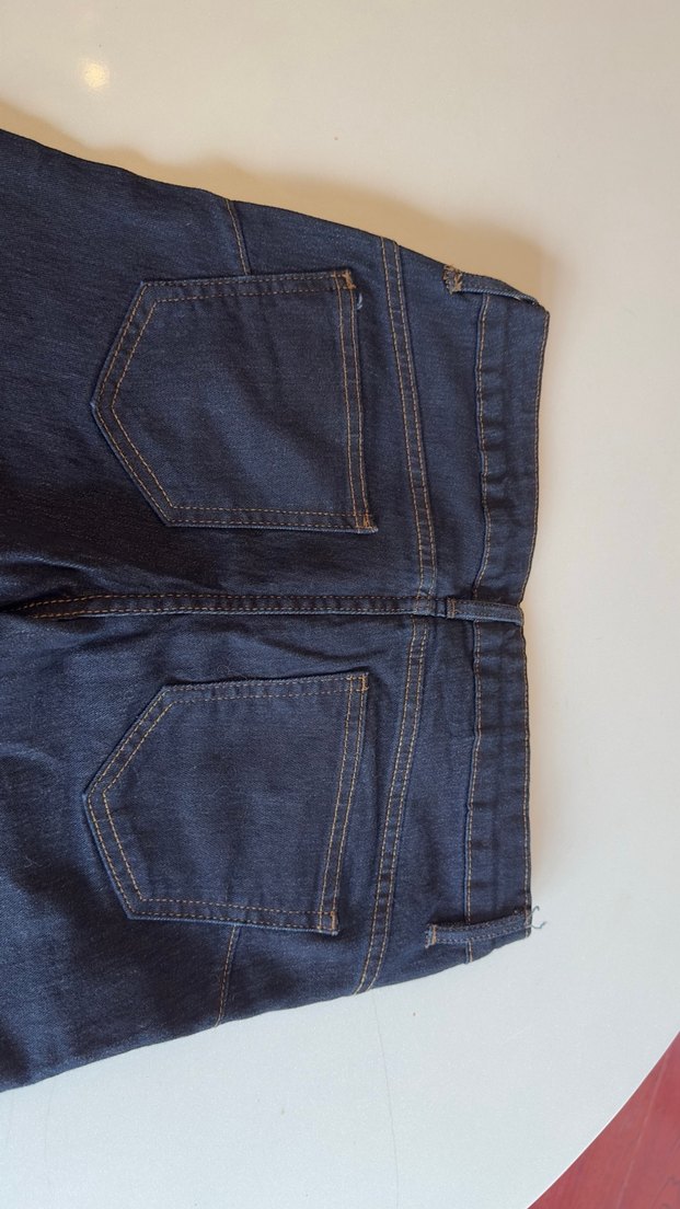 Lacivert Kadın Kot Pantolon - Görsel 3