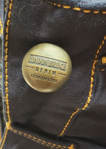 Lacivert Kadın Denim Pantolon - Görsel 2