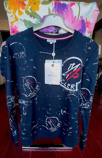 Moncler sweatshirt.