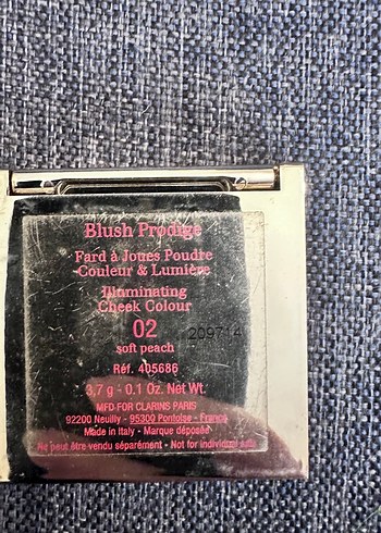 Beden Clarins Pastel Pembe Allık