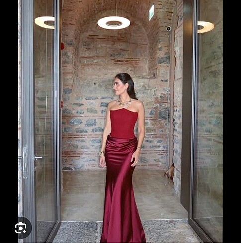 Diğer DCEY OPULENCE SANGRİA elbise 34beden 24 temmuzdan sonra satabili