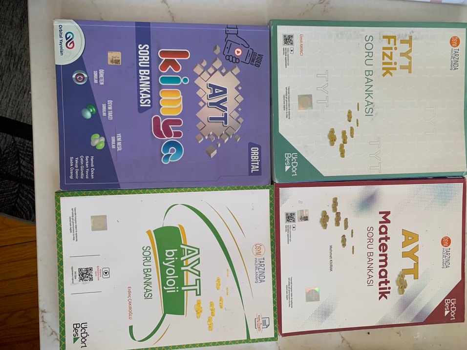 AYT ve TYT Sınavlarına Hazırlık Kitapları Seti - Görsel 2