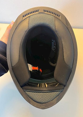 Pembe Parlak Punk Tarzı Kadın Motosiklet Kaskı - Görsel 6