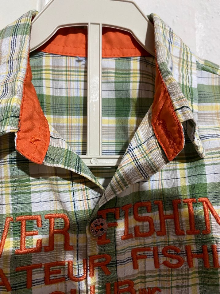 Düğmeli Ekose Erkek Çocuk Gömlek - Görsel 3