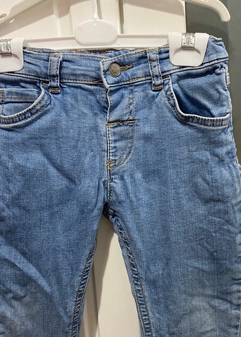 Açık Mavi Erkek Çocuk Kot Pantolon - Görsel 3