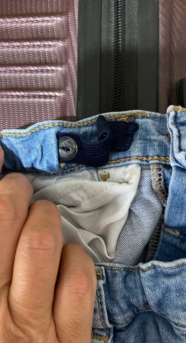 Açık Mavi Erkek Çocuk Kot Pantolon - Görsel 5