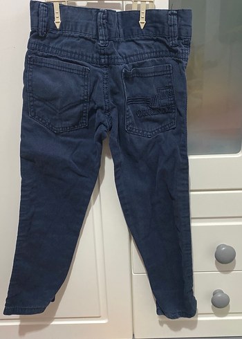 Erkek Çocuk Mavi Bol Kesim Pantolon - Görsel 2