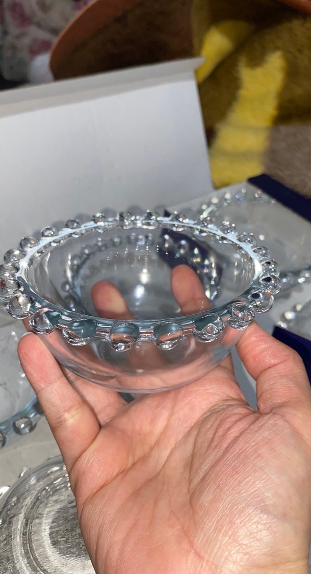 Mavi Cam İşlemeli Kase Seti - Görsel 4