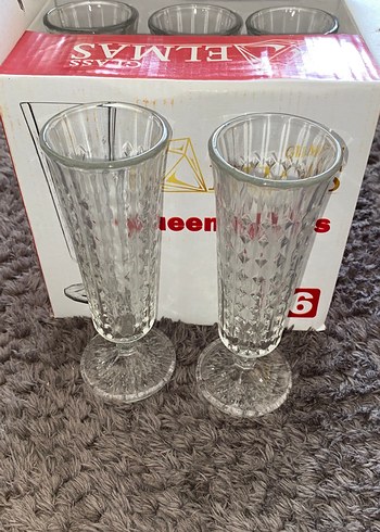 6 Parça Parlak Beyaz Kahve yanı Bardağı Seti - Görsel 2