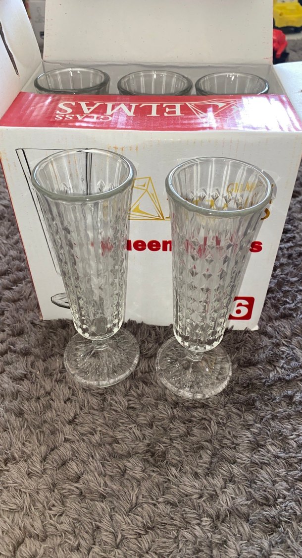 6 Parça Parlak Beyaz Kahve yanı Bardağı Seti - Görsel 2