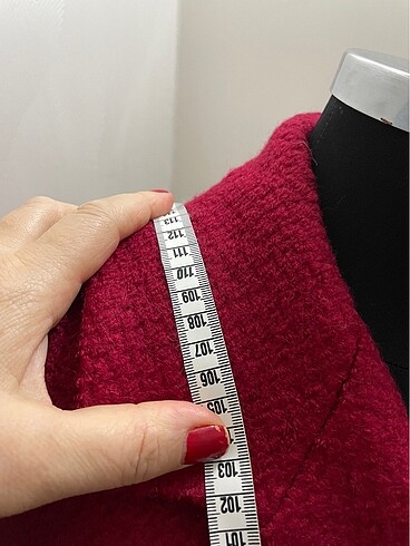 38 Beden kırmızı Renk #Manto #kaban #zara #mango #ipekyol