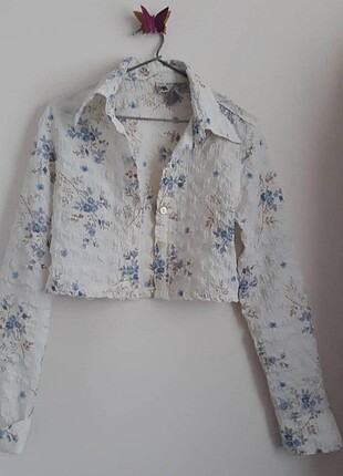 Vintage dokulu gömlek S/M/L uyumlu
