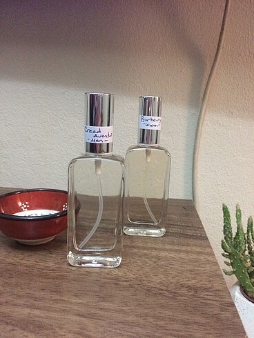 100 ml Creed Aventus iki tane 50ml Burberry bayan 50 ml Creed