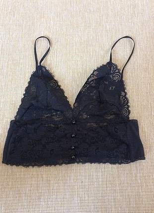 Vintage Love siyah bustiyer