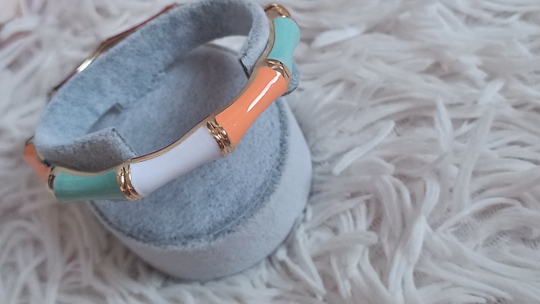 Klasik Zarafet Yılan Desenli Altın Bileklik - Görsel 2