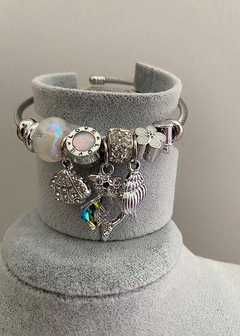 Altın Renkli Boncuklu Bohem Bileklik - Görsel 2