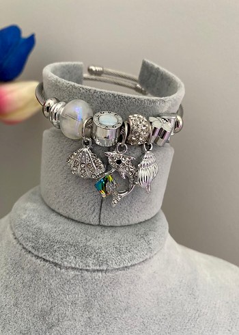 Altın Renkli Boncuklu Bohem Bileklik - Görsel 8