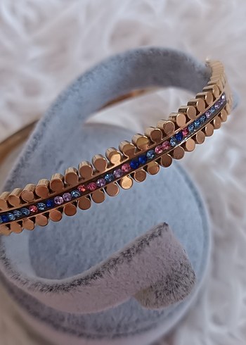 Altın Renkli Kadın Bileklik - Görsel 7