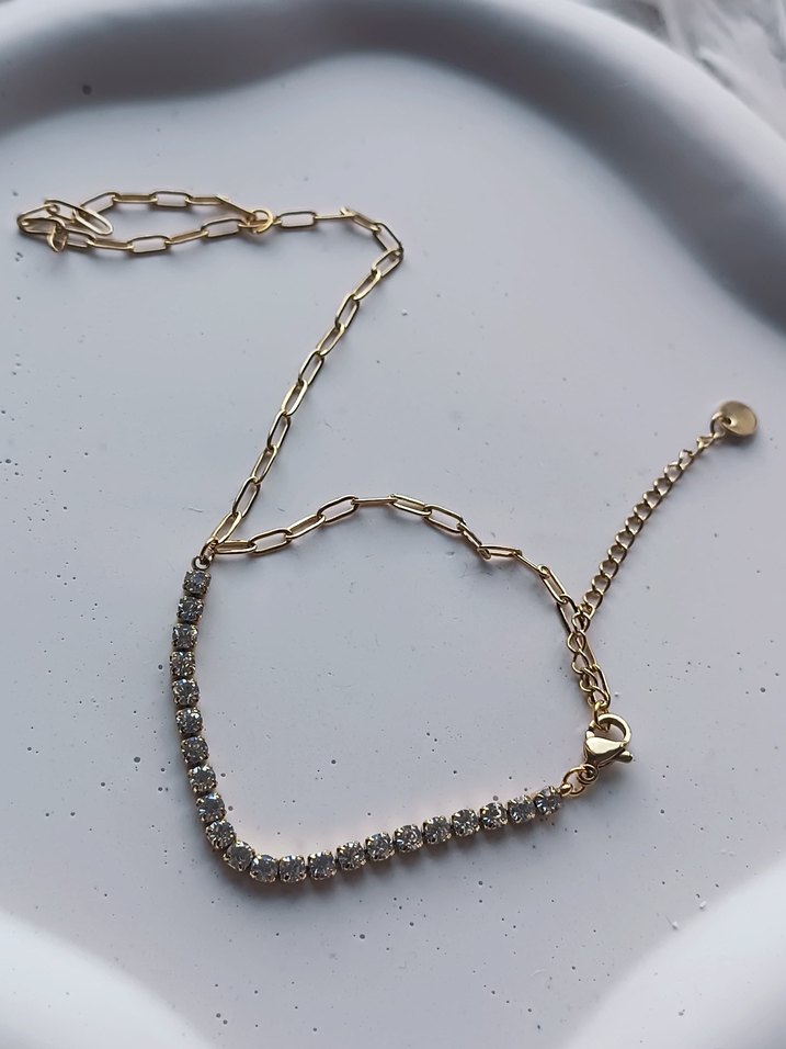 Turkuaz Taşlı Yıldız Detaylı Bohem El Zinciri - Görsel 2