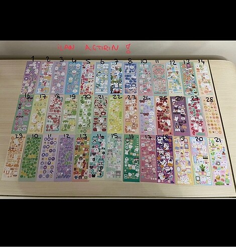 Hologram sticker deco sticker