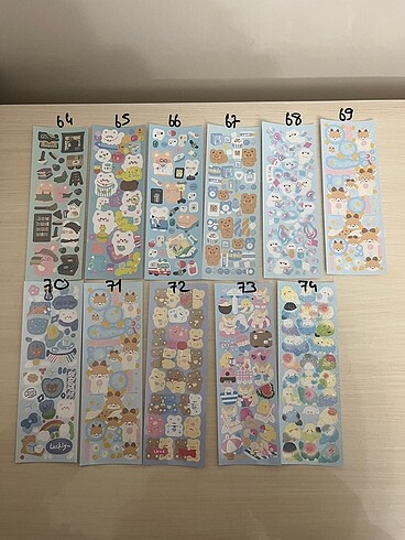  Beden Renk ışıltılı sticker kpop photocard toploader