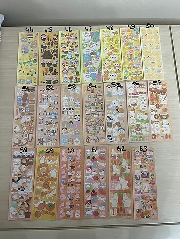  Beden ışıltılı sticker kpop photocard toploader