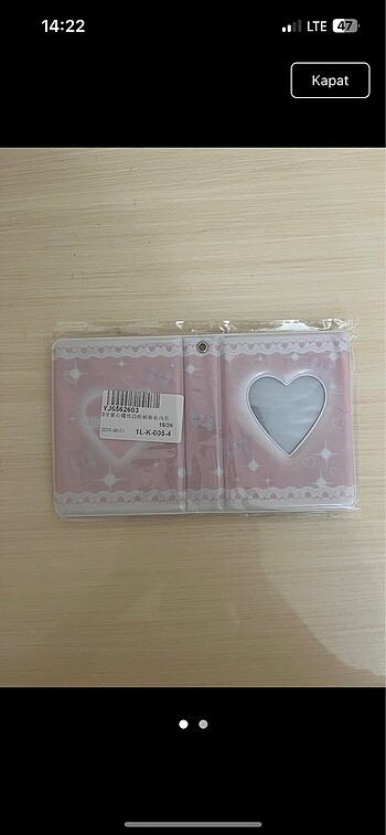 Kpop binder fotokart albümü photocard
